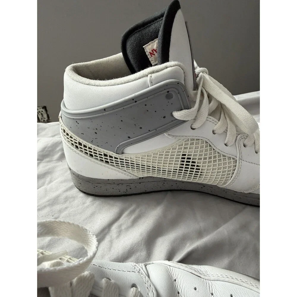 Air Jordan 1 Retro 89 'White Cement' Model 599873-104 Mens Size 10